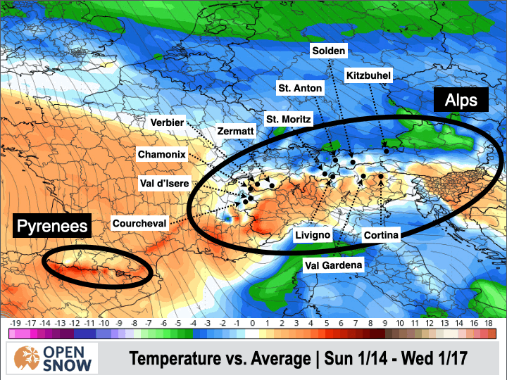 A Dry Stretch, Finally Zermatt Daily Snow Forecast OpenSnow