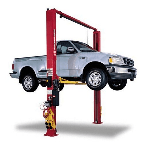 ROTARY SPOA10RASW 10,000LB CAP, TWO POST LIFT, ASYMMETRICAL, SHOCKWAVE