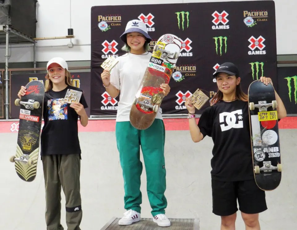 Skateboarding with a smile Japan’s Momiji Nishiya grabs gold at 2022 X