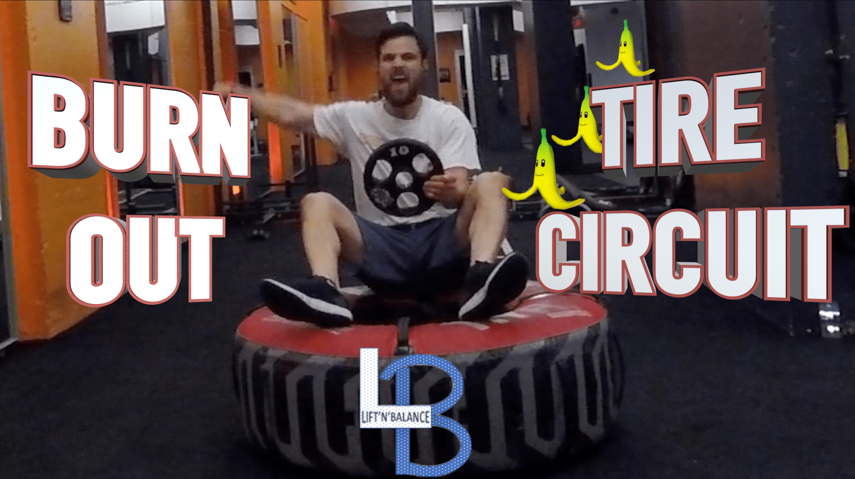 Burn Out Functional Tire Circuit Lift'N'Balance