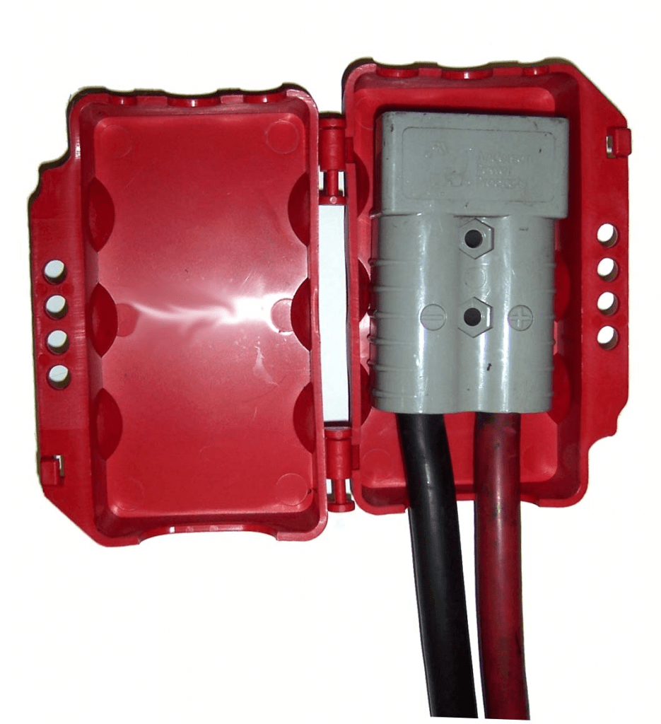 LockOut Box Lift Truck