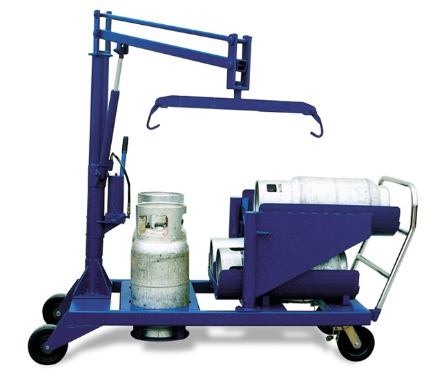 LP Cylinder Loader Lift Truck Stuff