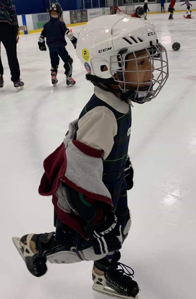 Inner City Kids Hockey Equipment Lift Up