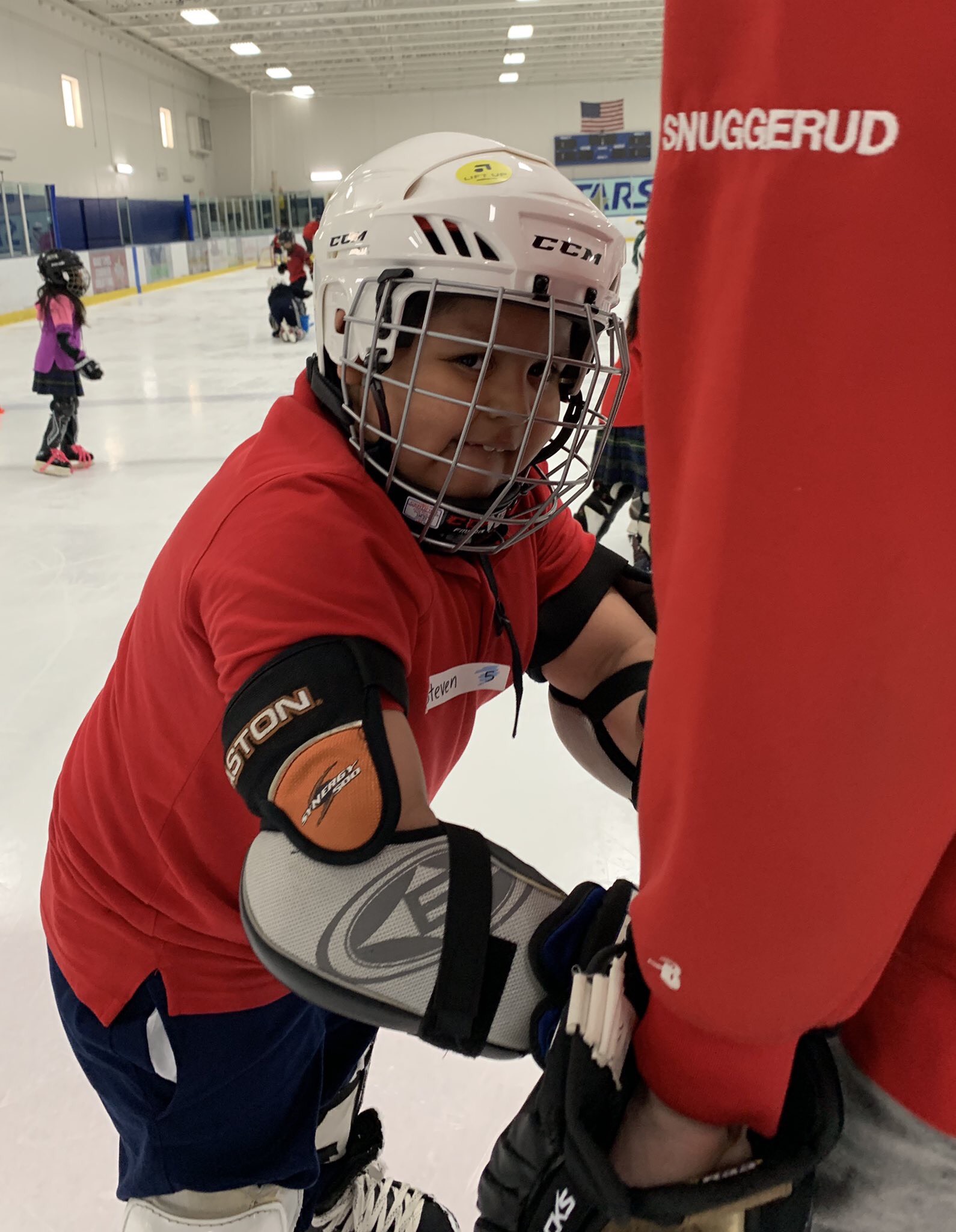 Inner City Kids Hockey Equipment Lift Up