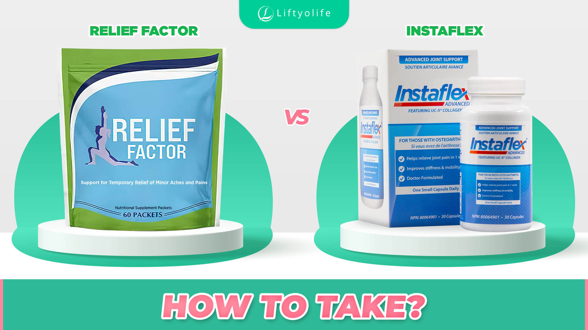 Relief Factor Vs Instaflex Which Is The Best?