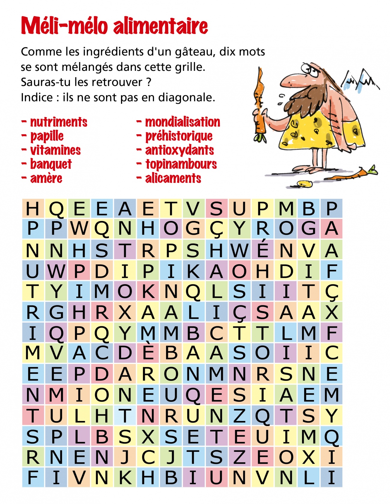 Mélimélo alimentaire Lig'up (Familles)