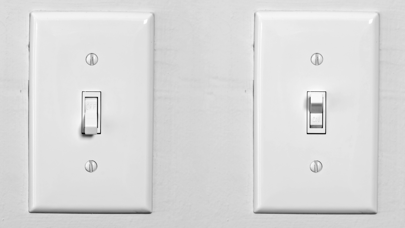 Different types of light switches