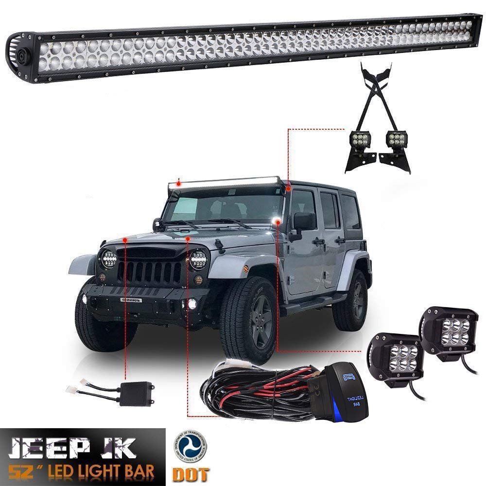 Best Light Bar for Jeep Wrangler Reviewed 2019 (Expert Advice)