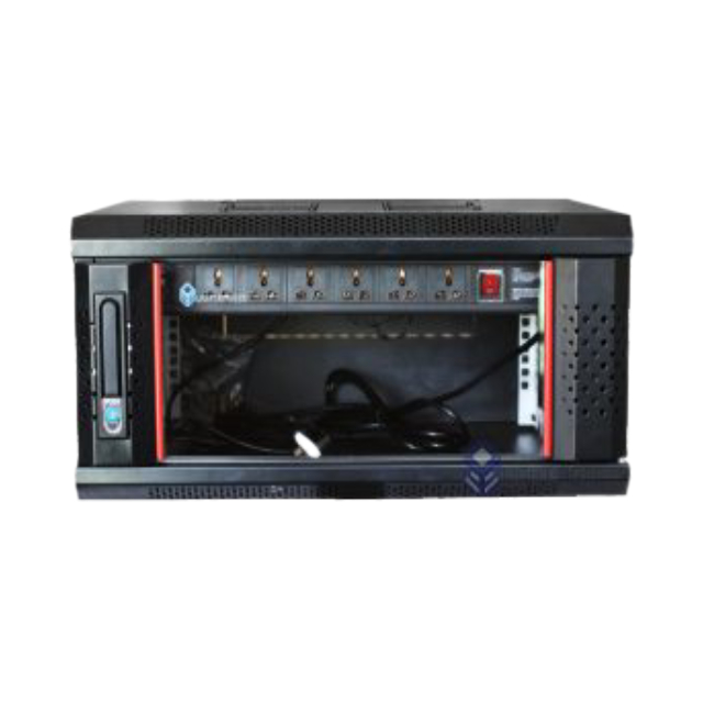 4U Wall Mount Rack 600×450 Lightbreeze