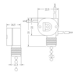 Canopy pull chain switch GE 7013 - China light bulb socket
