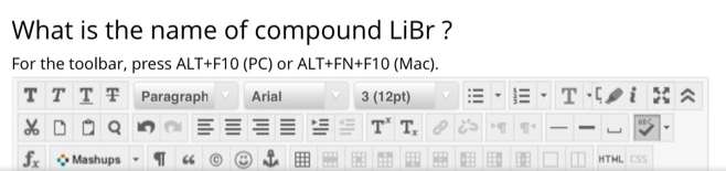 What is the name of compound LiBr?... Clutch Prep