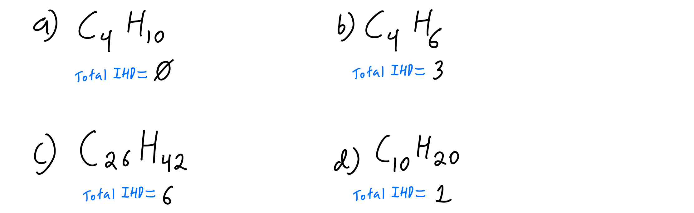 Degrees of Unsaturation Organic Chemistry Video Clutch Prep