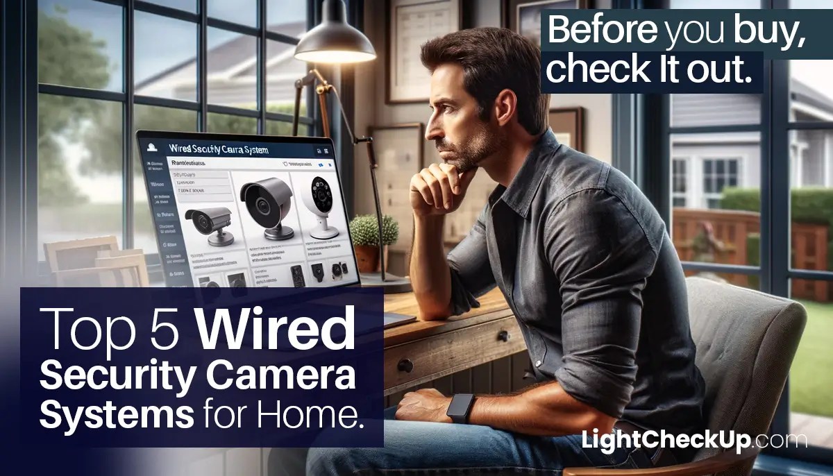 Top 5 Wired Security Camera Systems For Home Before You Buy, Check It Out.