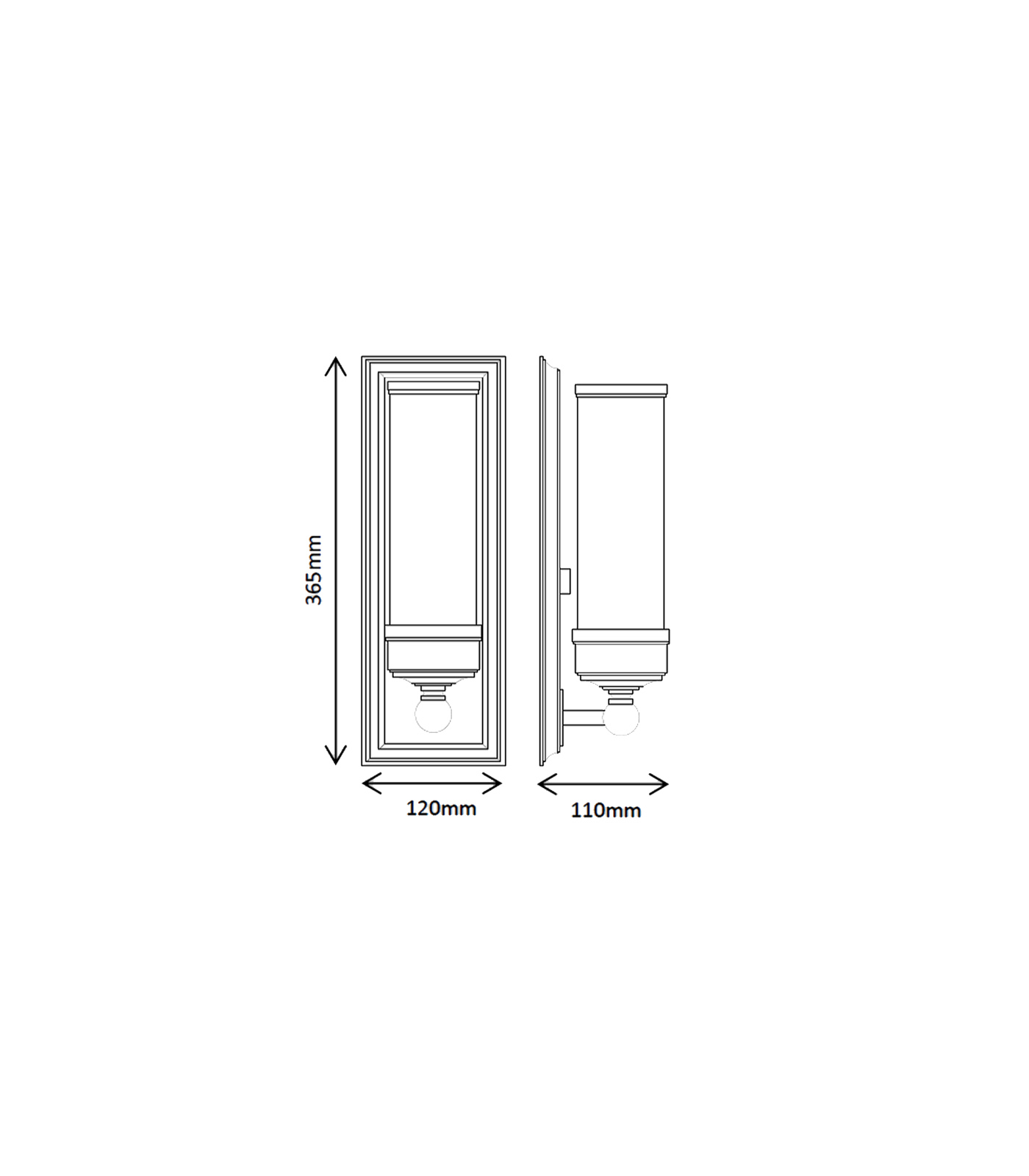 Worcester Bathroom Wall Light Interior Light LightCo Australia