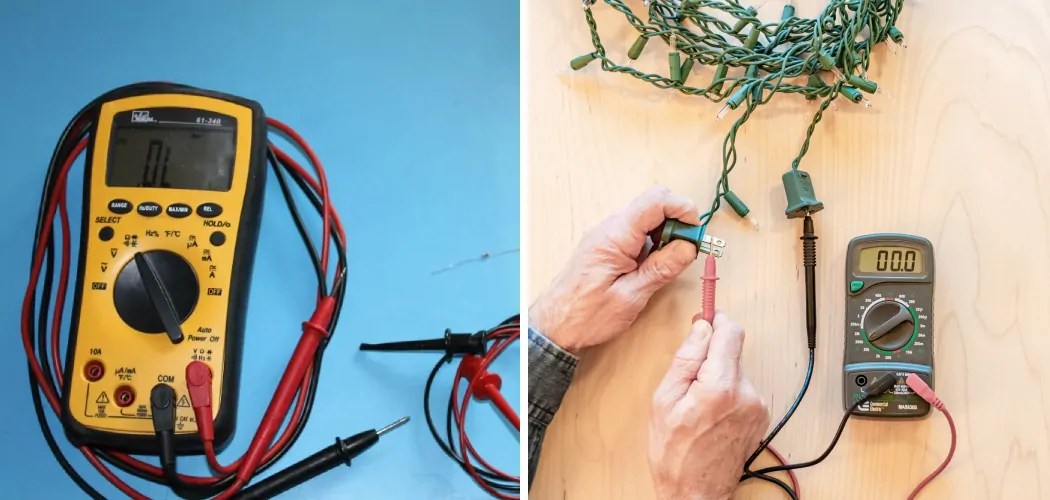 How to Troubleshoot Christmas Lights With a Multimeter 8 Steps
