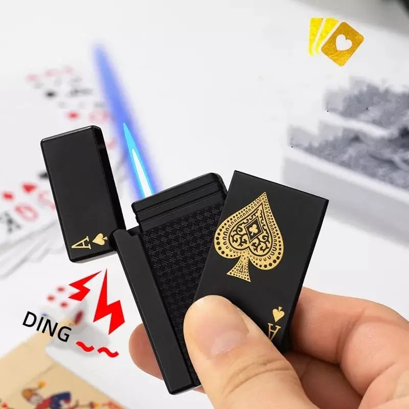 Deck Playing Card Lighter Functionality and Elegance