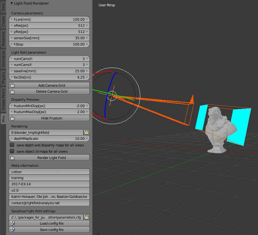GitHub lightfieldanalysis/blenderaddon Blender Addon to render