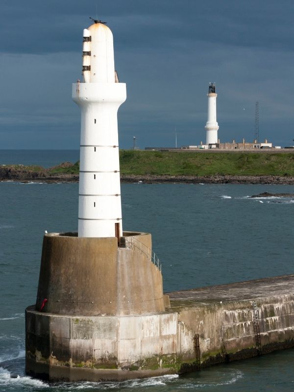 Aberdeen Harbour Lighthouses