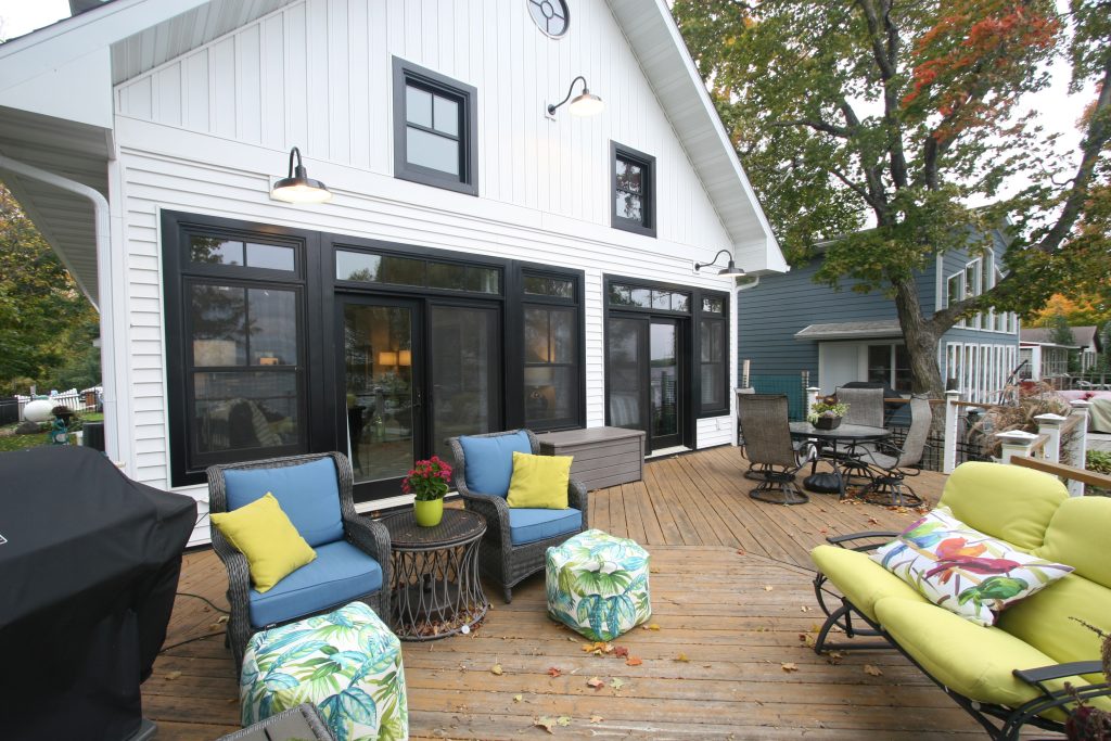 Antique Farmhouse Meets Lake Cottage Lighthouse Construction