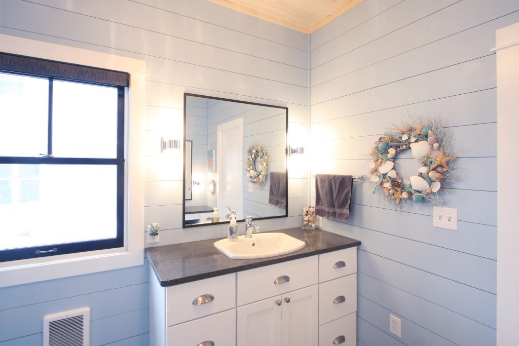 Antique Farmhouse Meets Lake Cottage Lighthouse Construction