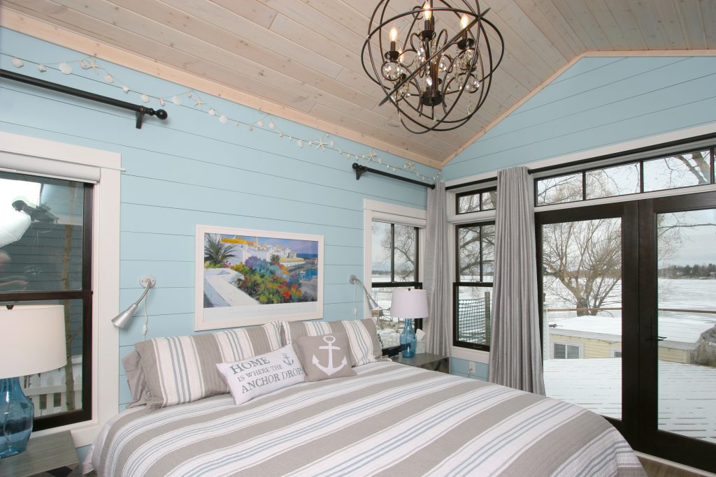 Antique Farmhouse Meets Lake Cottage Lighthouse Construction