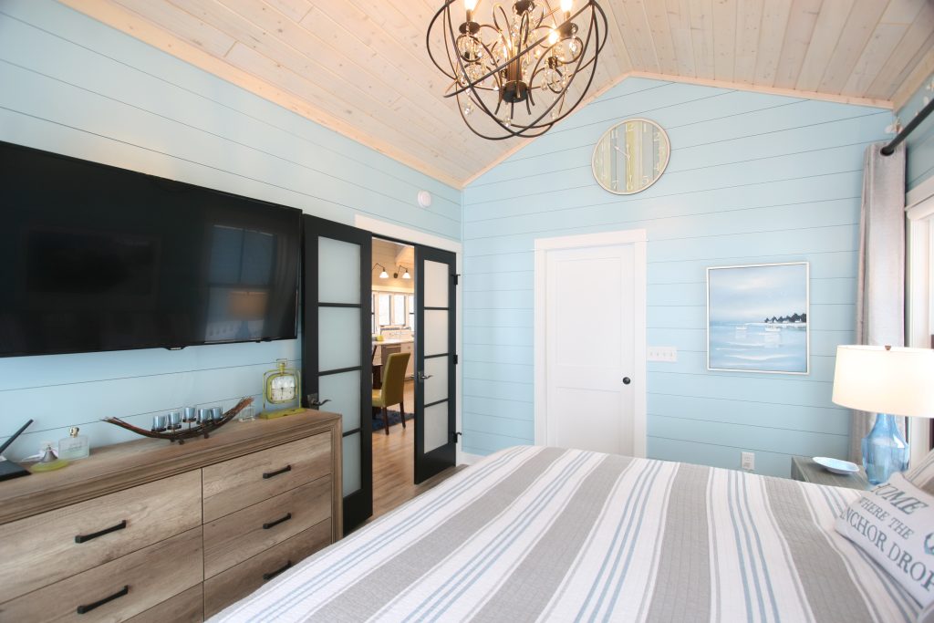 Antique Farmhouse Meets Lake Cottage Lighthouse Construction