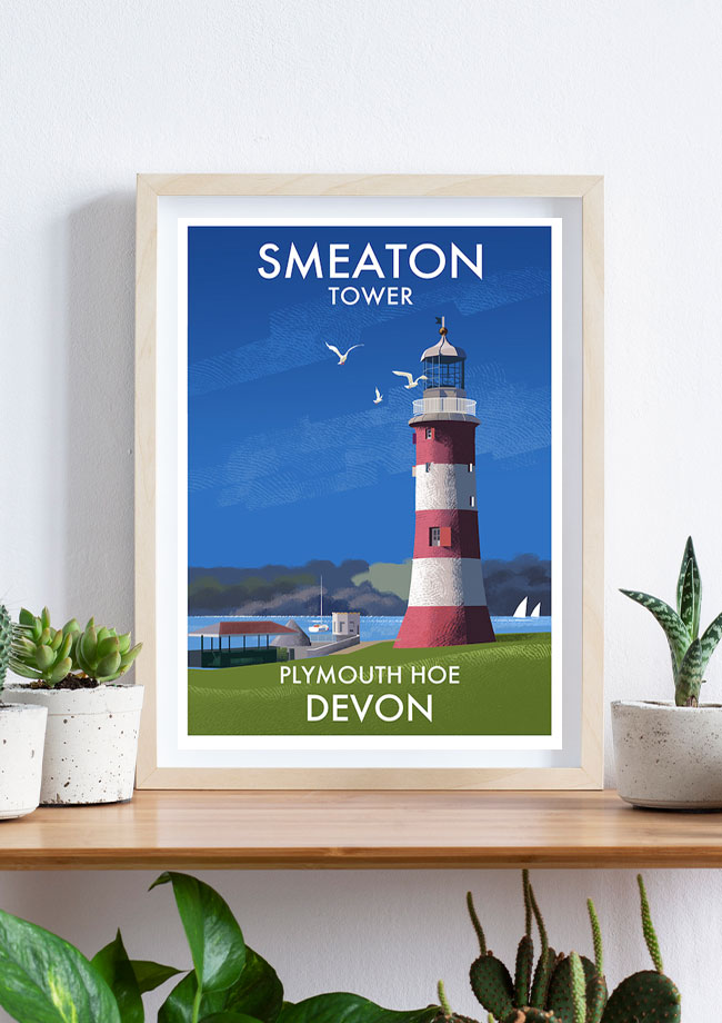 Smeaton Tower Lighthouse Posters & Prints