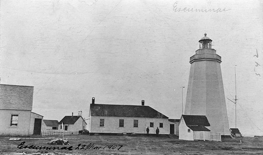 Point Escuminac Lighthouse, New Brunswick Canada at