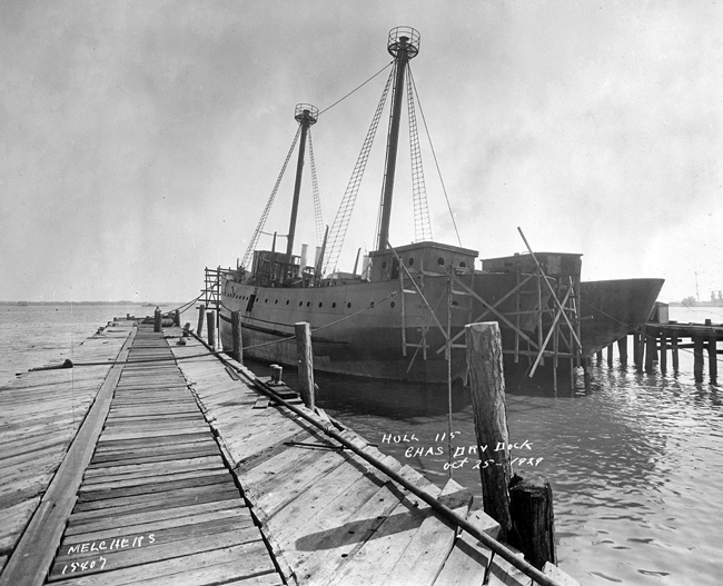 Lightship Frying Pan LV 115/WAL 537 Lighthouse, New York at