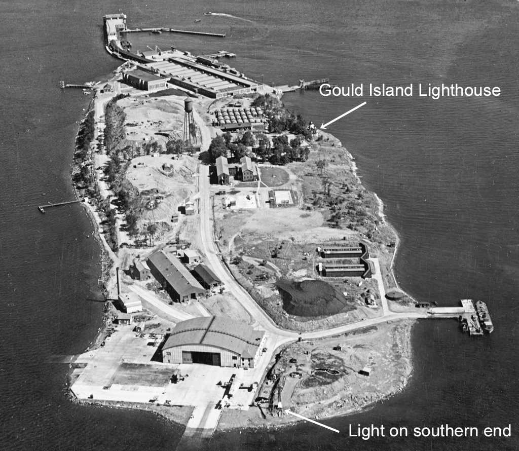 Gould Island Lighthouse, Rhode Island at