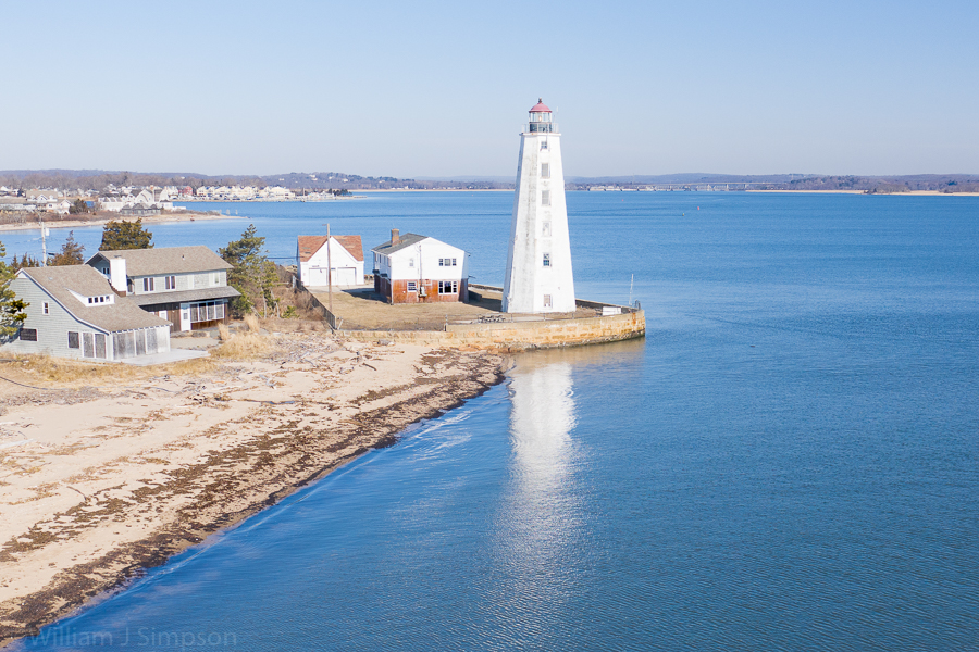 Lynde Point (Saybrook Inner) Lighthouse, Connecticut at