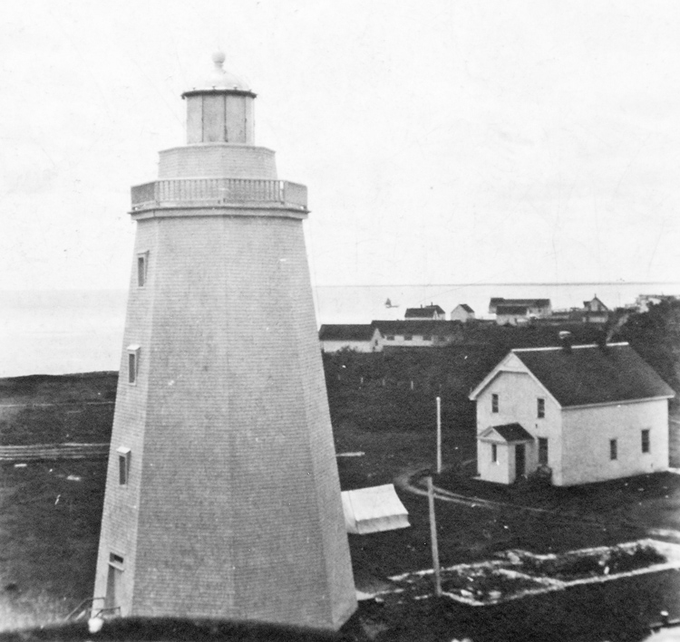 Point Escuminac Lighthouse, New Brunswick Canada at