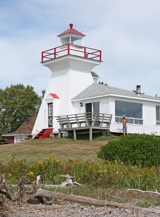 Bass River Lighthouse, Nova Scotia Canada at