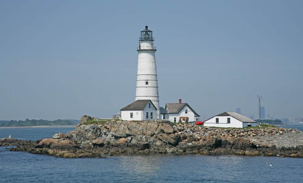 Boston Harbor Lighthouse, Massachusetts at
