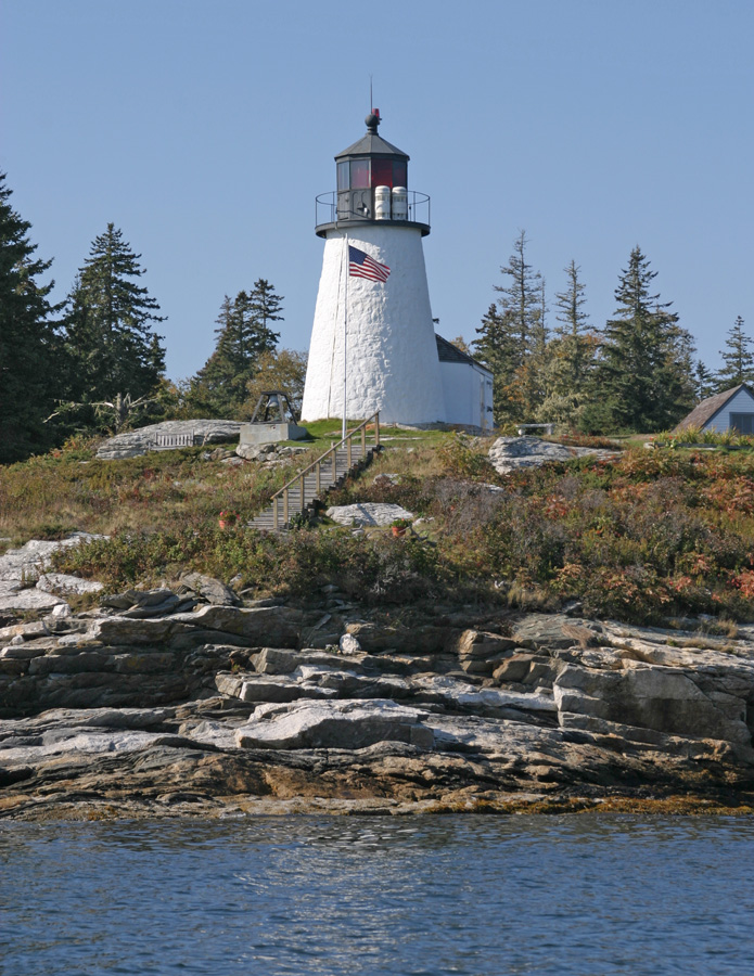 Burnt Island Lighthouse, Maine at