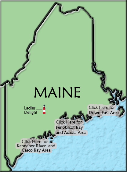 Printable Map Of Maine Lighthouses - Map