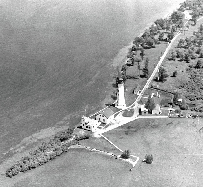 Main Duck Island Lighthouse, Ontario Canada at