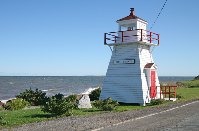 Port Lighthouse, Nova Scotia Canada at