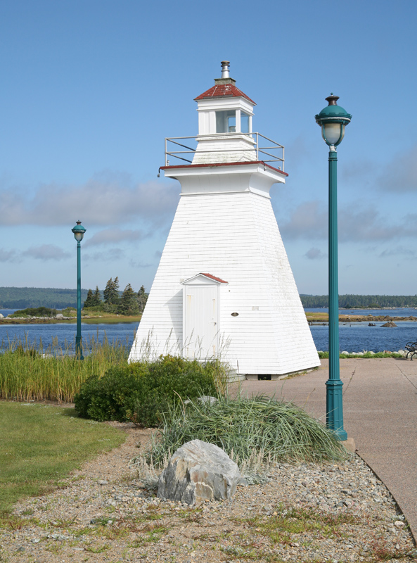 Port Medway Lighthouse, Nova Scotia Canada at