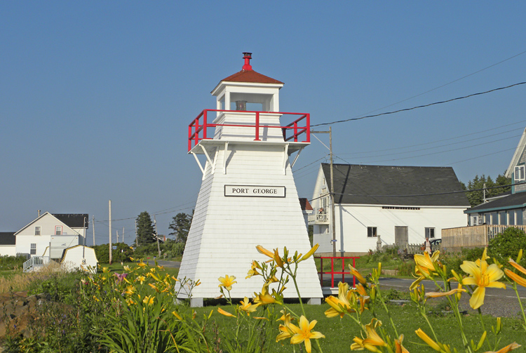 Port Lighthouse, Nova Scotia Canada at