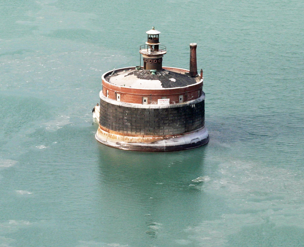 Wilson Avenue Crib Lighthouse, Illinois at