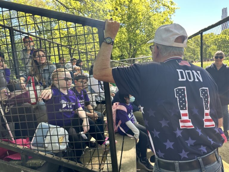 Team USA For Blind Baseball Players Kicks off Clinic for Kids in