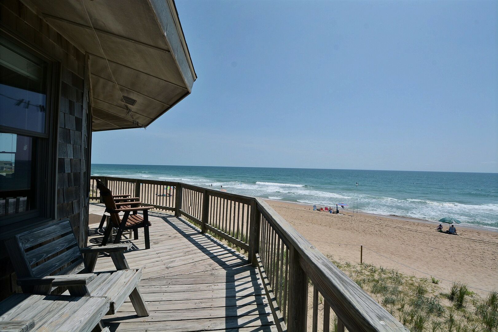 Reserve our Shore Break Rentals in Hatteras NC Lighthouse View
