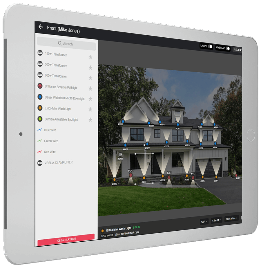 LB PRO Design & Sales App Lighting BOSS Outdoor Lighting and Audio