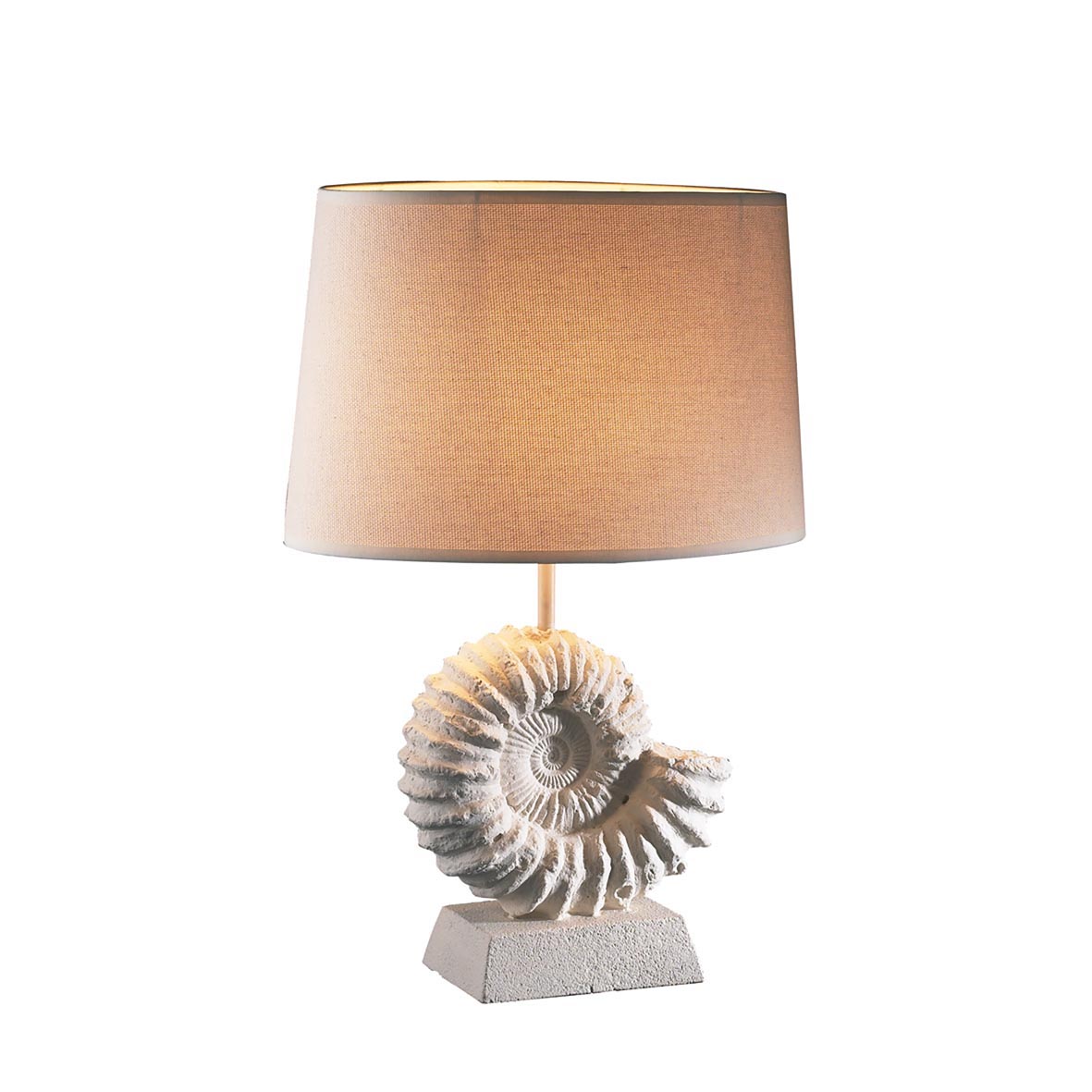 AMM4334 / Ammonite Table Lamp, complete with Shade / LBD0044334MMA