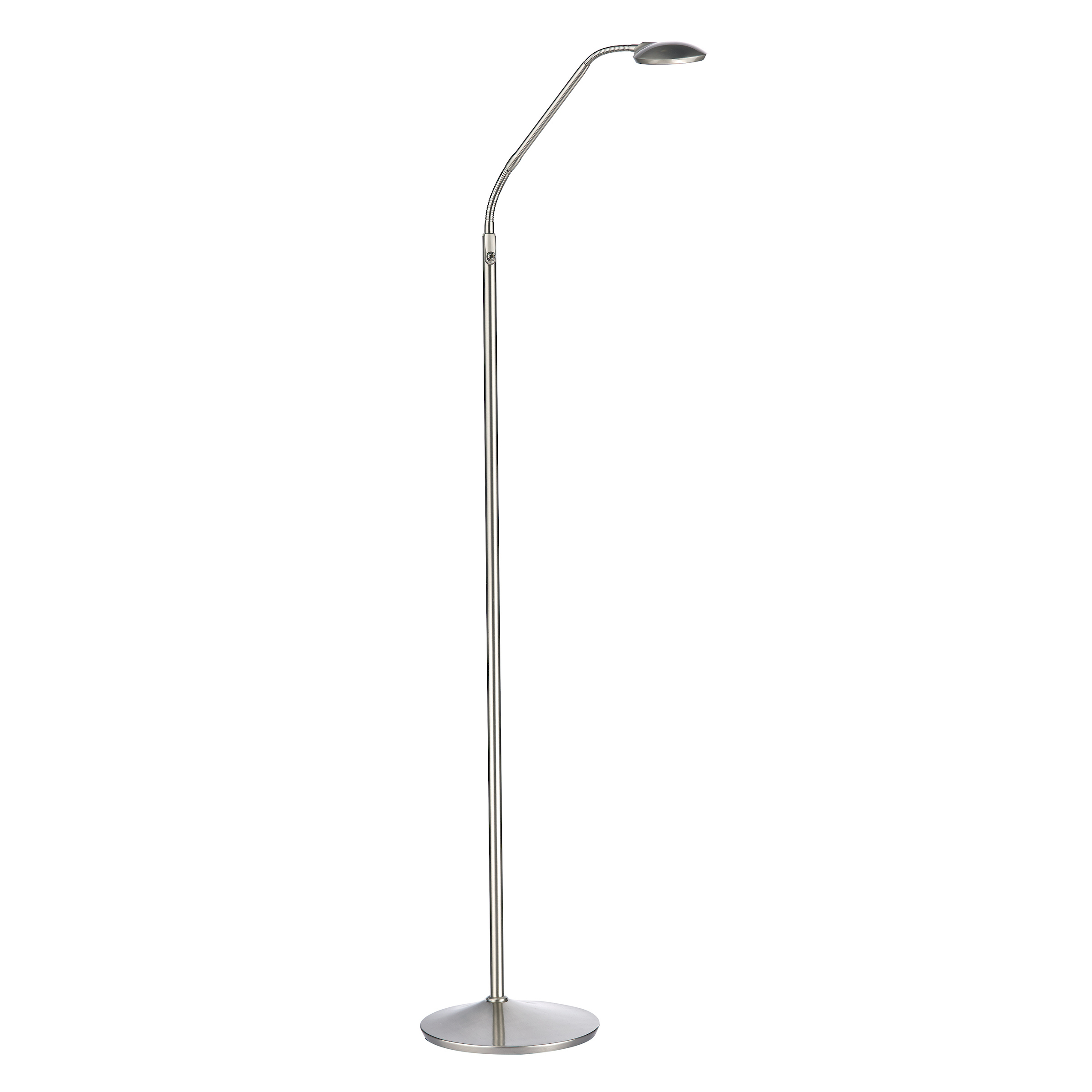 WEL4946 / Wellington LED Floor Lamp, Satin Chrome / LBD0036494LEW
