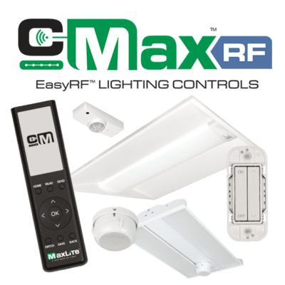 MaxLite Introduces EasyRF: Simple Room-Based Wireless Lighting Controls