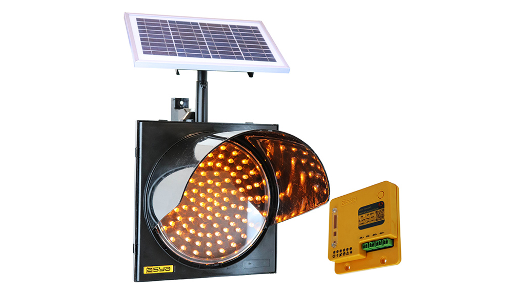 12Inch (300 mm) GPS Synchronized Solar LED Flasher Lighting