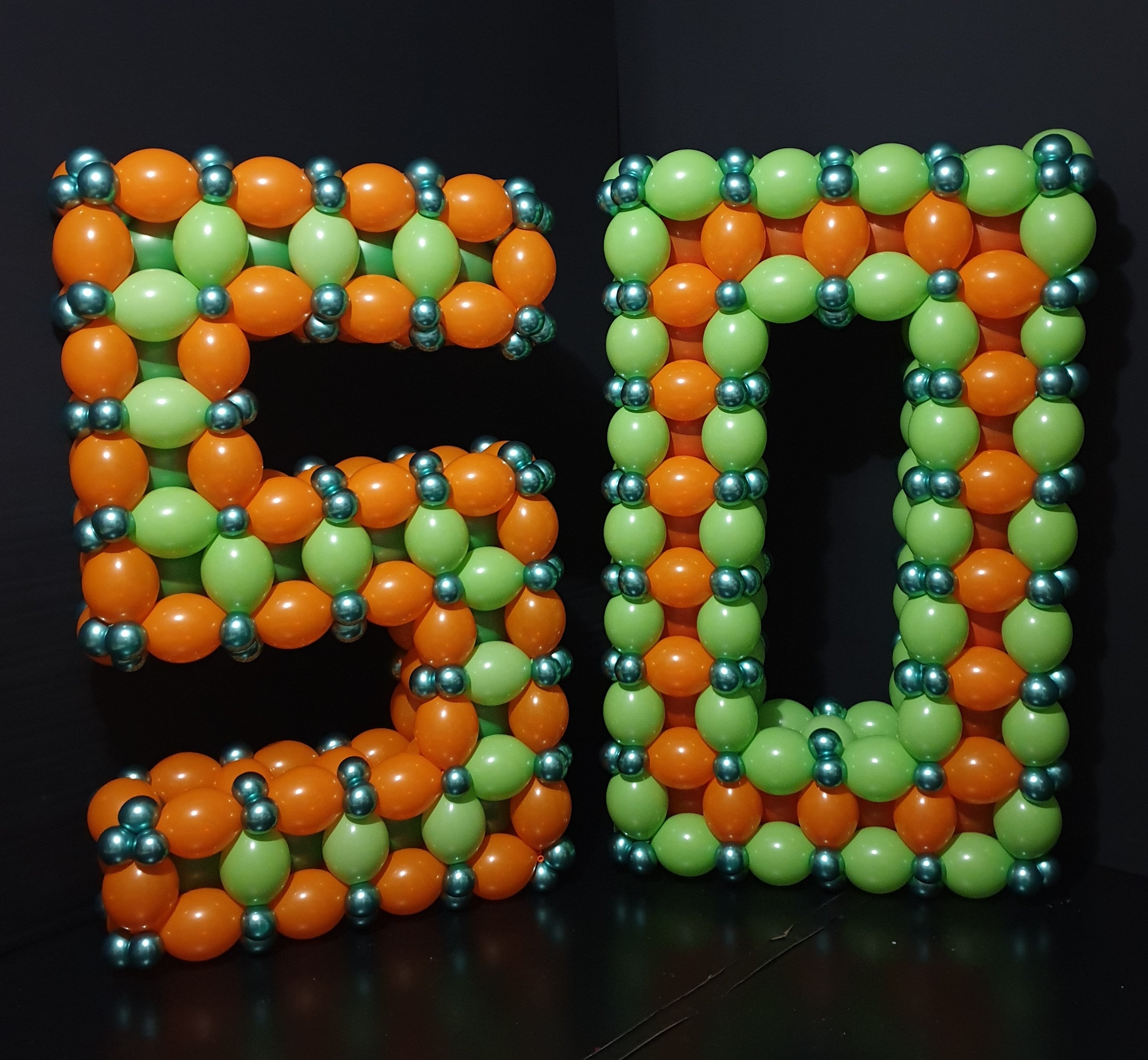 Medium Balloon Numbers Light It Up Balloons