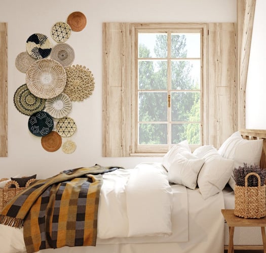 How To Create a Basket Wall (Easy DIY Tutorial) LightLady Studio